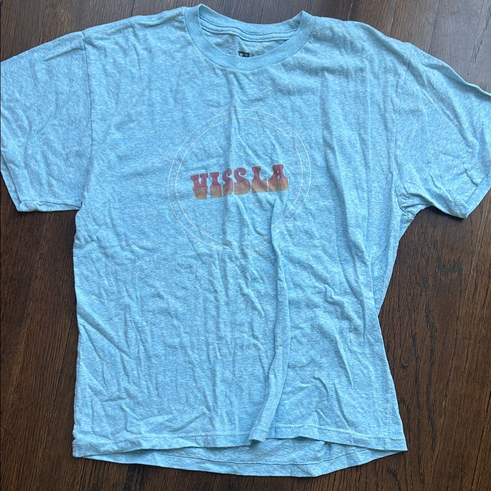 VISSLA Sky Blue Short Sleeve Tee